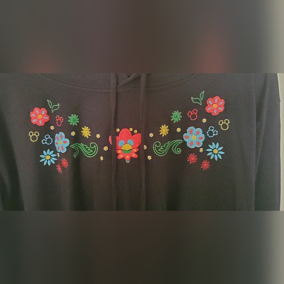 Walt Disney World Epcot Mexico Pavillion long sleeve with hood size XXL - Picture 3 of 4